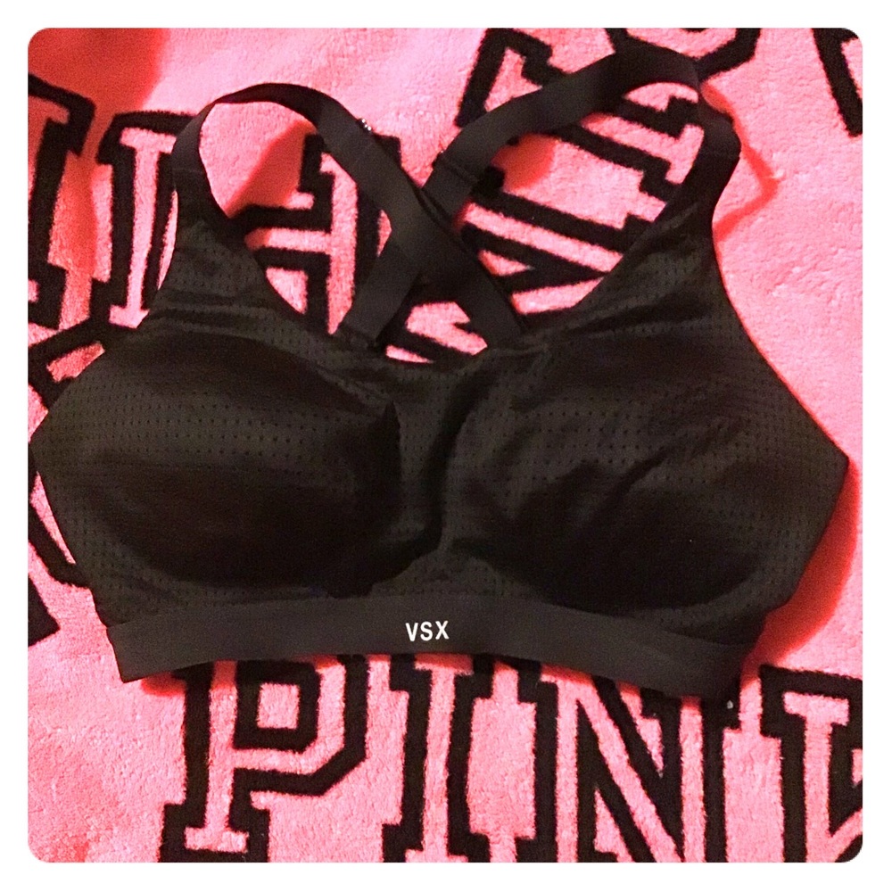 Victoria secret black sports bra